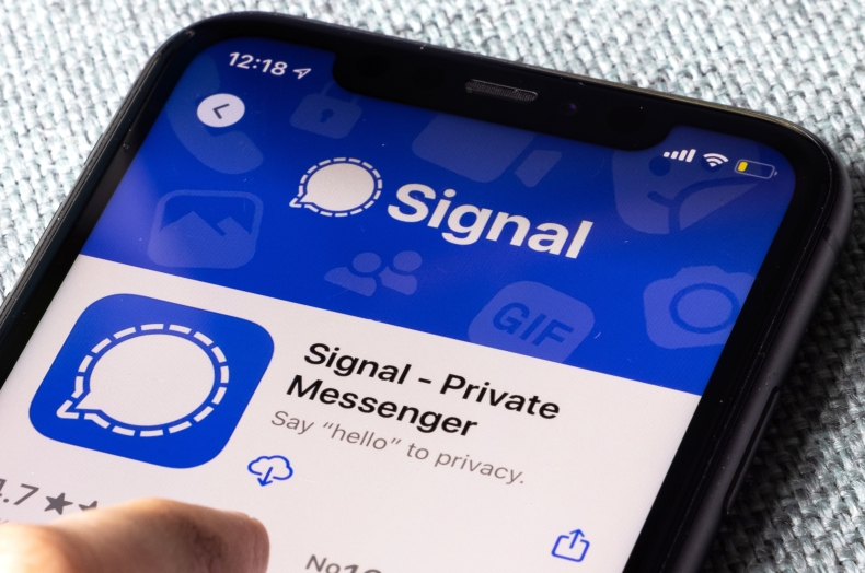 Signal中文版如何开启指纹锁定